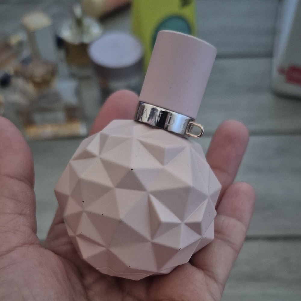 Geometric Blush Pink Perfume Bottle